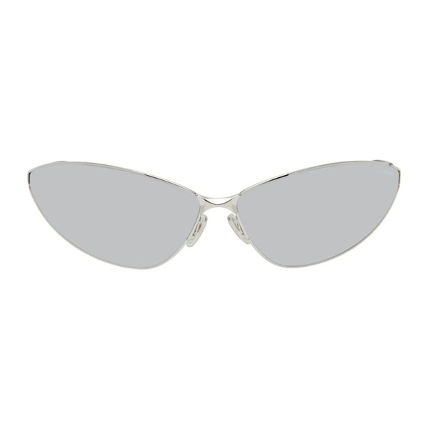 발렌시아가 발렌시아가 Balenciaga Silver Razor Cat Sunglasses 242342M134057