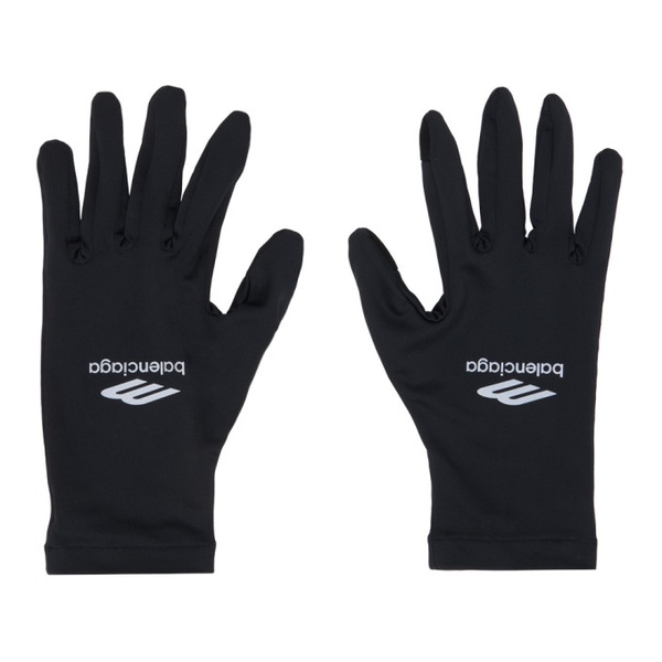 발렌시아가 발렌시아가 Balenciaga Black GL Technical Gloves 241342M135001
