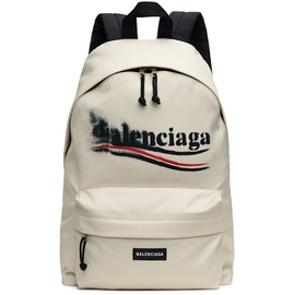 발렌시아가 Balenciaga Beige Explorer Backpack 241342M166006