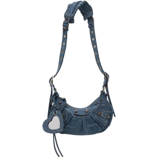 발렌시아가 발렌시아가 Balenciaga Blue Le Cagole XS Shoulder Bag 232342F048097