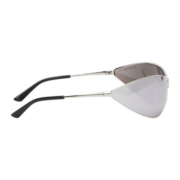 발렌시아가 발렌시아가 Balenciaga Silver Razor Cat Sunglasses 242342F005023