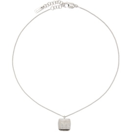 Bally Silver Belle Necklace 241938M145001