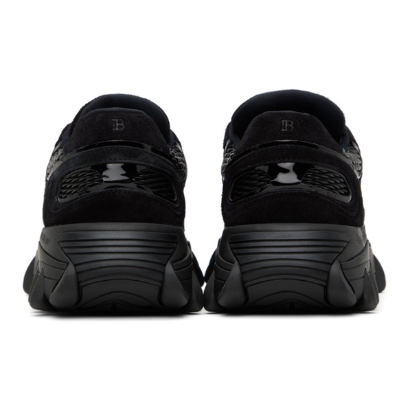 발망 발망 Balmain Black B-East Sneakers 232251M237008