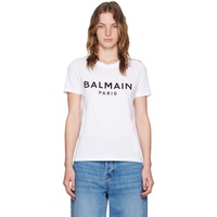 White 발망 Balmain Paris T-Shirt 242251F110003