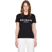 Black 발망 Balmain Paris T-Shirt 242251F110004
