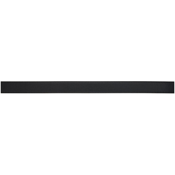발망 발망 Balmain Black Thin Signature Calfskin Belt 242251M131002