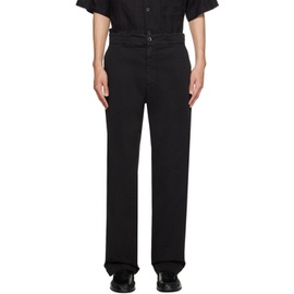 바레나 Barena Black Bria Trousers 232313M191013