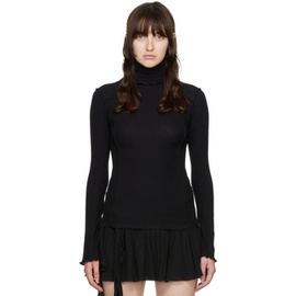 베이스레인지 Baserange Black Omato Turtleneck 222922F099007