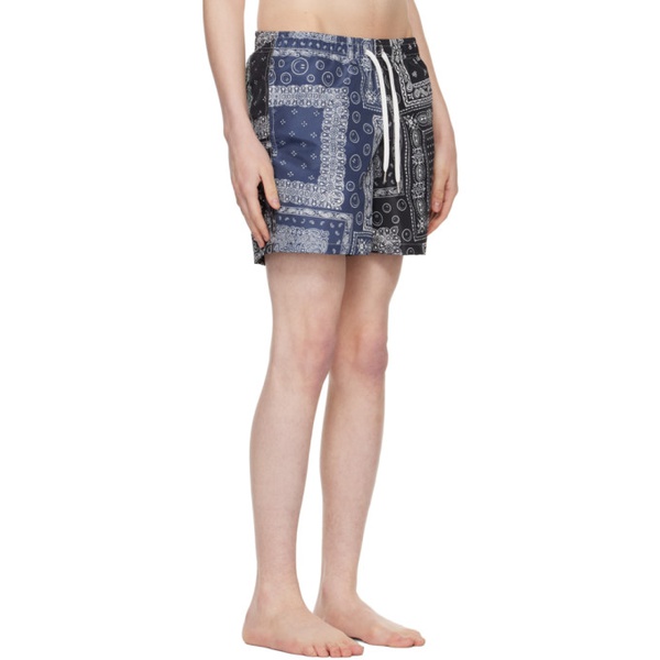  Bather Multicolor Bandana Swim Shorts 231059M208000