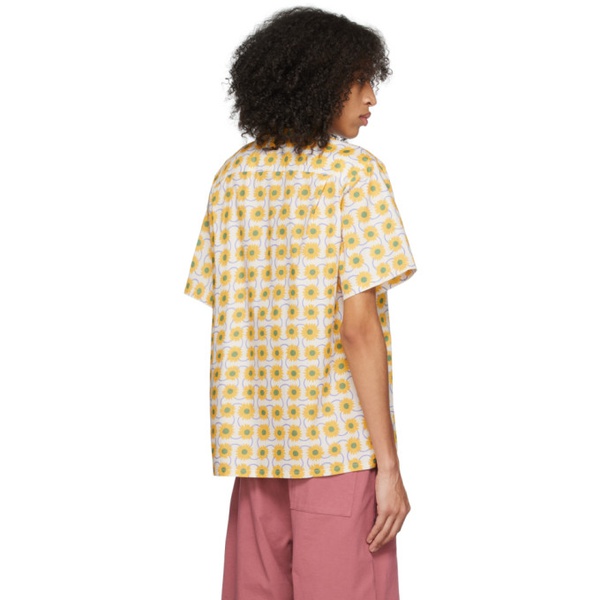  Bather Yellow Floral Shirt 231059M192010