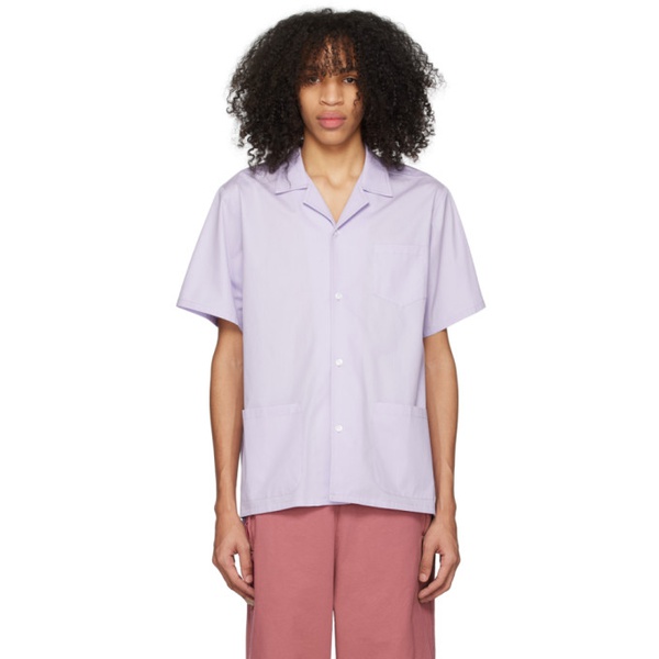  Bather Purple Traveler Shirt 231059M192003