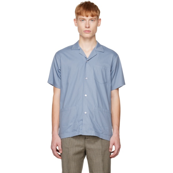  Bather Blue Traveler Shirt 222059M192000