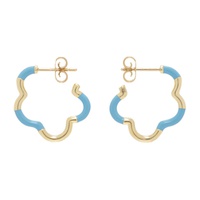Bea Bongiasca Blue B Mini Earrings 242172F009000