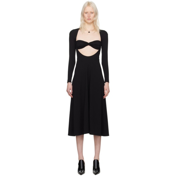  Beaufille Black Baes Midi Dress 241868F054001