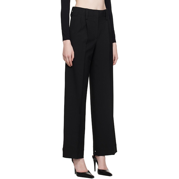  Beaufille Black Ulla Trousers 231868F087000