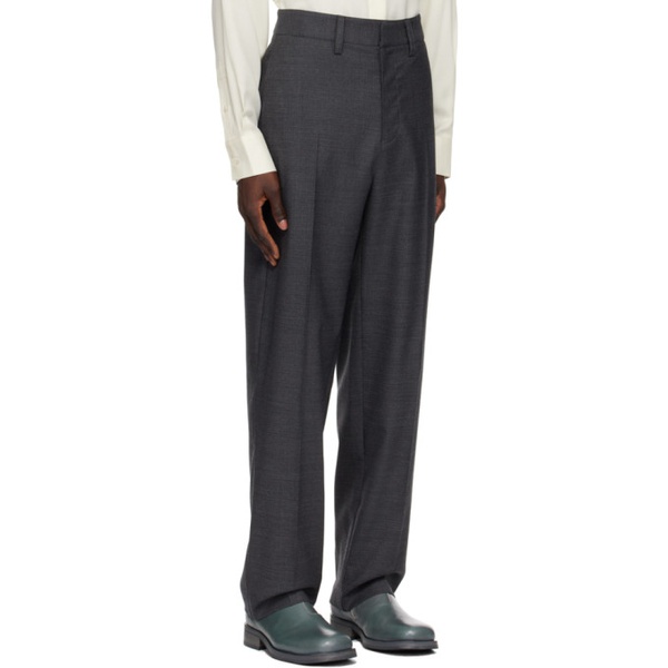  Berner Kuehl Gray Solo Trousers 241031M191005