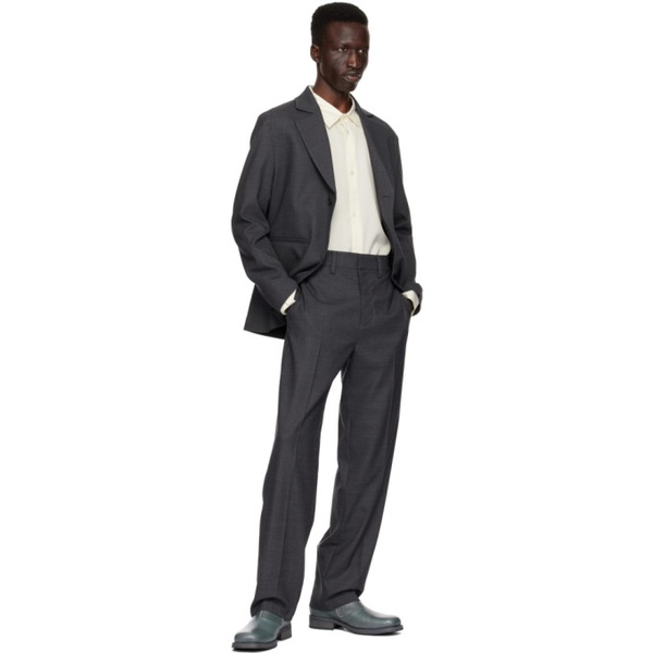  Berner Kuehl Gray Solo Trousers 241031M191005