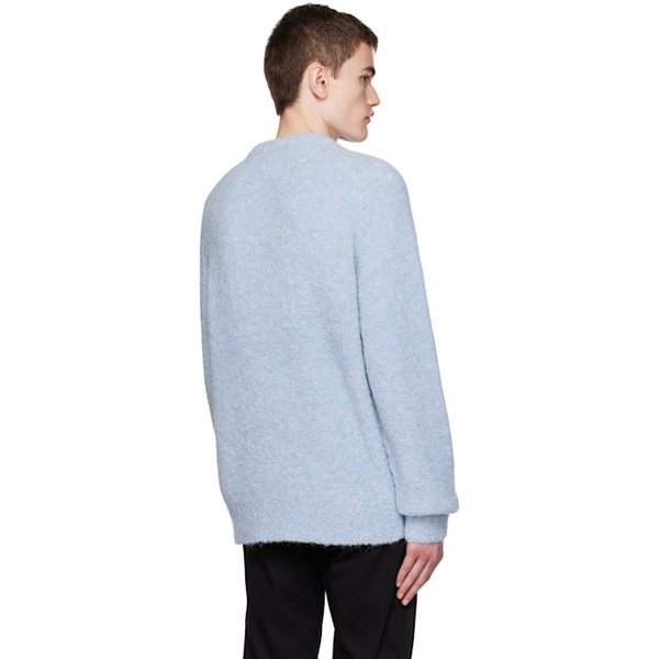  Berner Kuehl Blue Crewneck Sweater 232031M201003
