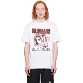 빌리어네어보이즈클럽 Billionaire Boys Club White Space Program T-Shirt 241143M213037
