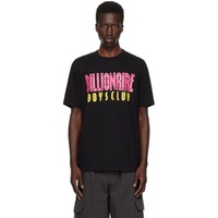 빌리어네어보이즈클럽 Billionaire Boys Club Black Straight Logo T-Shirt 242143M213016
