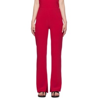 Birrot Pink Lay2 Straight Trousers 241680F087001