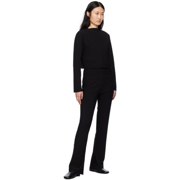  Birrot Black Lay2 Straight Trousers 241680F087002