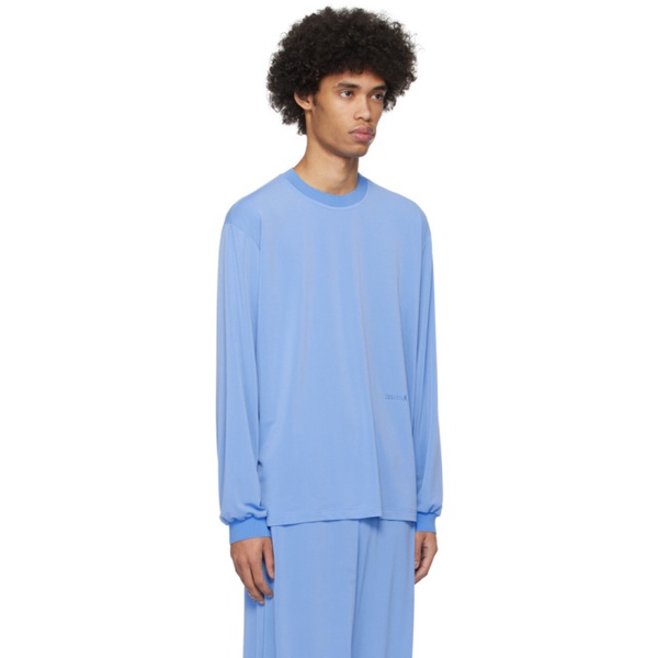  Birrot Blue Lay1 Boxy Long Sleeve T-Shirt 241680M213010