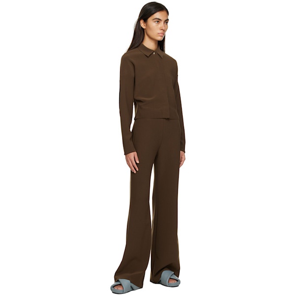  Birrot SSENSE Exclusive Brown Bootcut Trousers 231680F087016