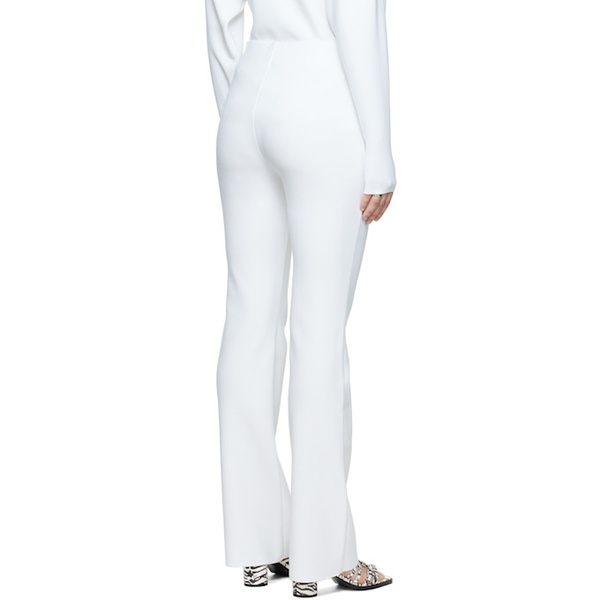  Birrot White Bootcut Trousers 222680F087001