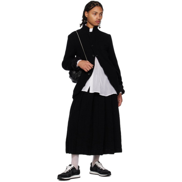  Black Comme des Garcons Black Pleated Skirt 231935M193008