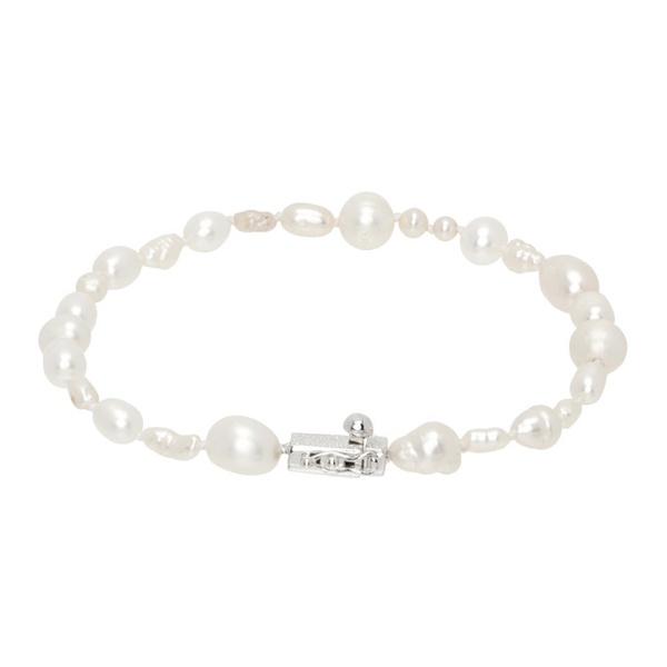  Bleue Burnham 오프화이트 Off-White Antique Pearl Bracelet 241379M142009
