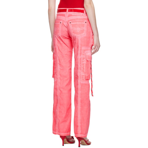  블루마린 Blumarine SSENSE Exclusive Pink Trousers 231901F087036