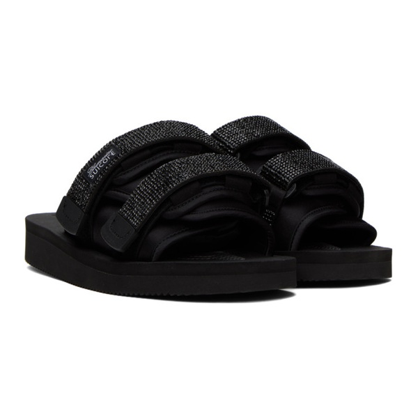  블루마린 Blumarine Black 수이코크 Suicoke 에디트 Edition Moto Sandals 231901F125010