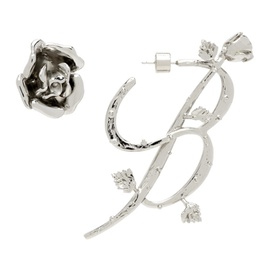 블루마린 Blumarine Silver B Earrings 241901F022003