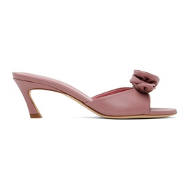 블루마린 Blumarine Pink Juliet Heeled Sandals 241901F125003