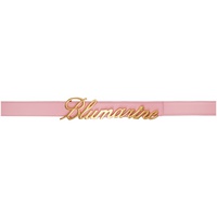 블루마린 Blumarine Pink Logo Belt 241901F001008