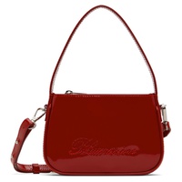 블루마린 Blumarine Red Rhinestone Logo Bag 232901F048011