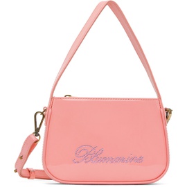 블루마린 Blumarine Pink Small Rhinestone Bag 231901F048010
