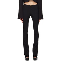 블루마린 Blumarine Black Belted Trousers 231901F087000