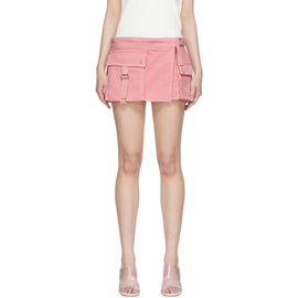 블루마린 Blumarine Pink Cotton Shorts 221901F088000