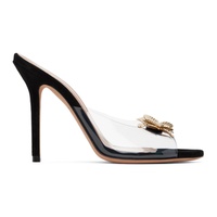 블루마린 Blumarine Black Dafne Heeled Sandals 241901F125031