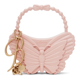블루마린 Blumarine Pink forBitches 에디트 Edition Butterfly-Shaped Bag 241901F046023