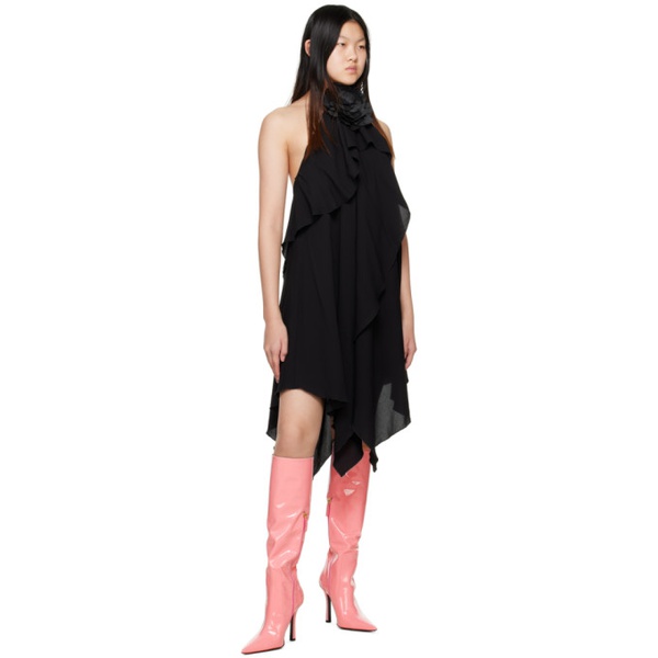  블루마린 Blumarine Pink Pointed Tall Boots 222901F115001