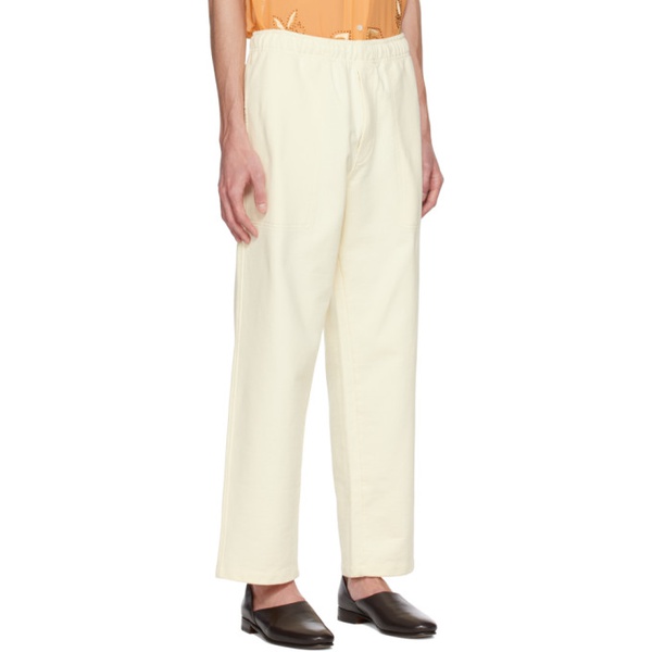  보디 Bode 오프화이트 Off-White Three-Pocket Sweatpants 231169M190001