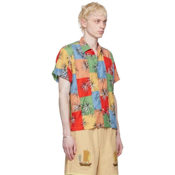  보디 Bode Multicolor Patchwork Tumbleweed Shirt 231169M192033