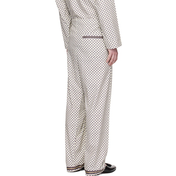  보디 Bode 오프화이트 Off-White Petit Motifs Pyjama Pants 231169M191009