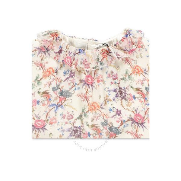  Bonpoint Floral-Print Ruffled Dress W01GDRWO0404-524C