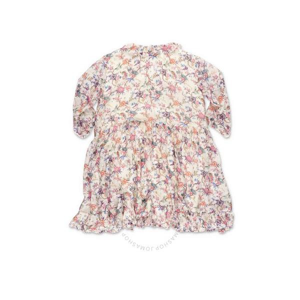  Bonpoint Floral-Print Ruffled Dress W01GDRWO0404-524C