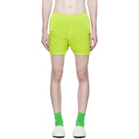 Bonsai Green Bobbles Shorts 231945M193001