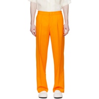 Bonsai Orange Loose Trousers 231945M191000